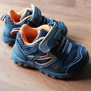 Blue/Orange Stride Rite velcro sneakers
